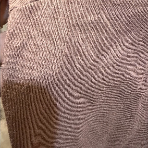 Varley Mauve Boyfriend Long Sleeve Shirt Top EUC Size Small - Picture 3 of 5